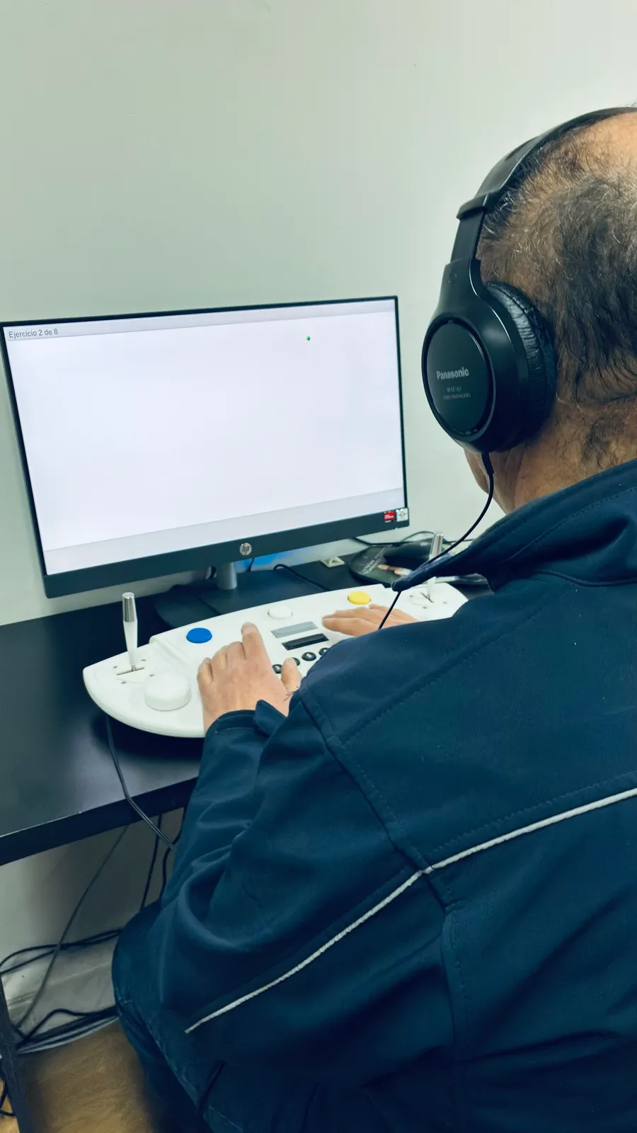 Equipamiento del laboratorio psicosensométrico de Servicios Expert
